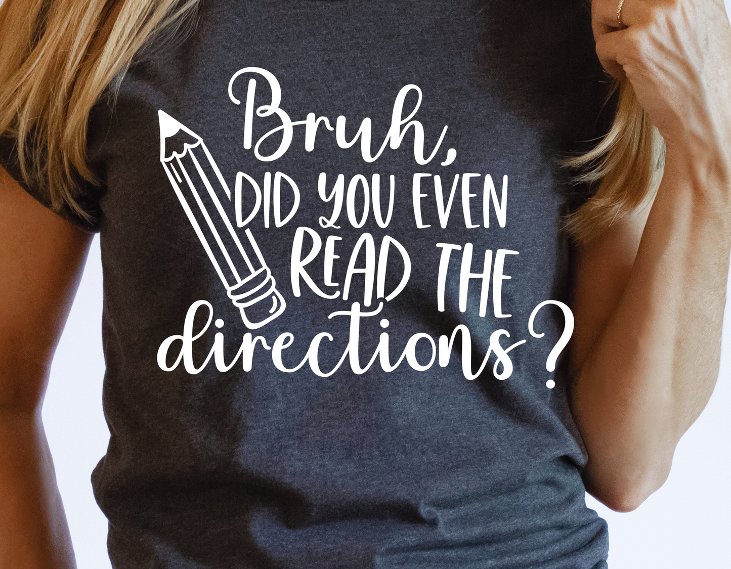 Bruh, Did You Even Read the DIrections?