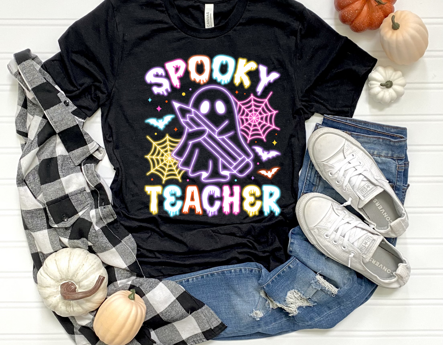 Spooky Teacher Neon
