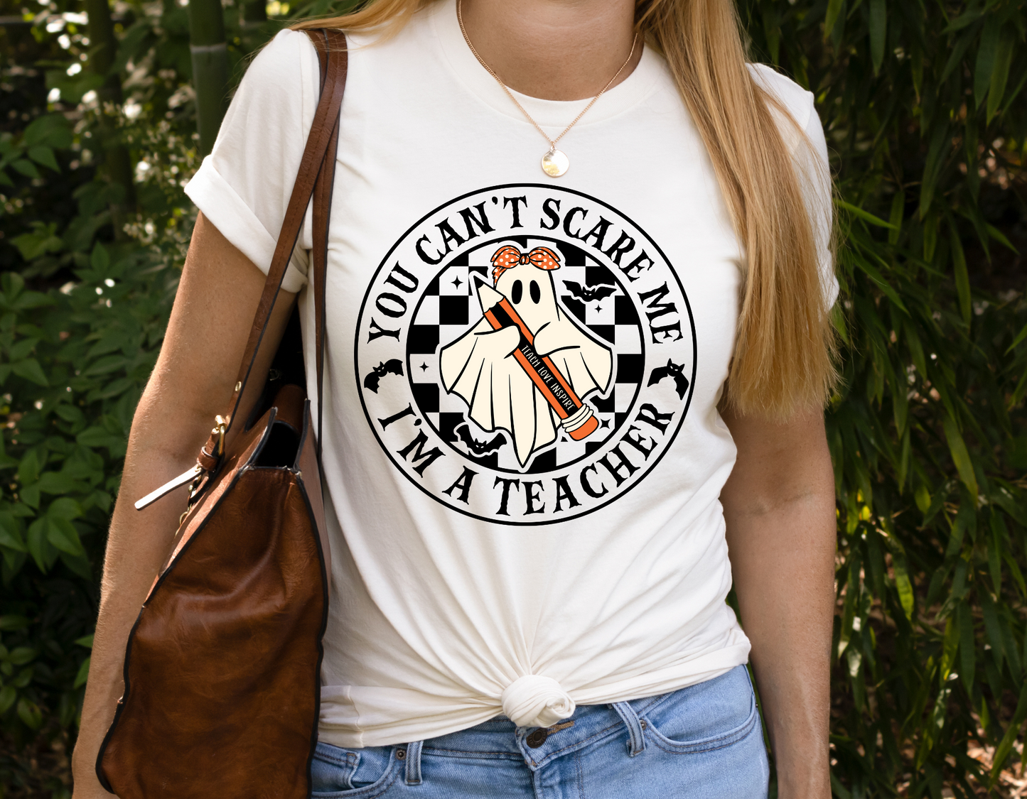 You Can't Scare Me, I'm a Teacher Checkered