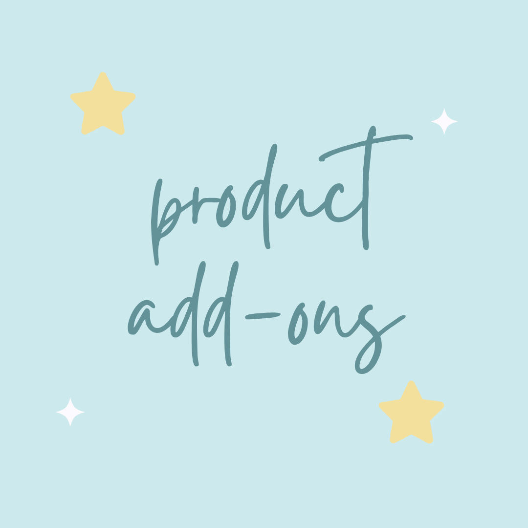 Product Add Ons